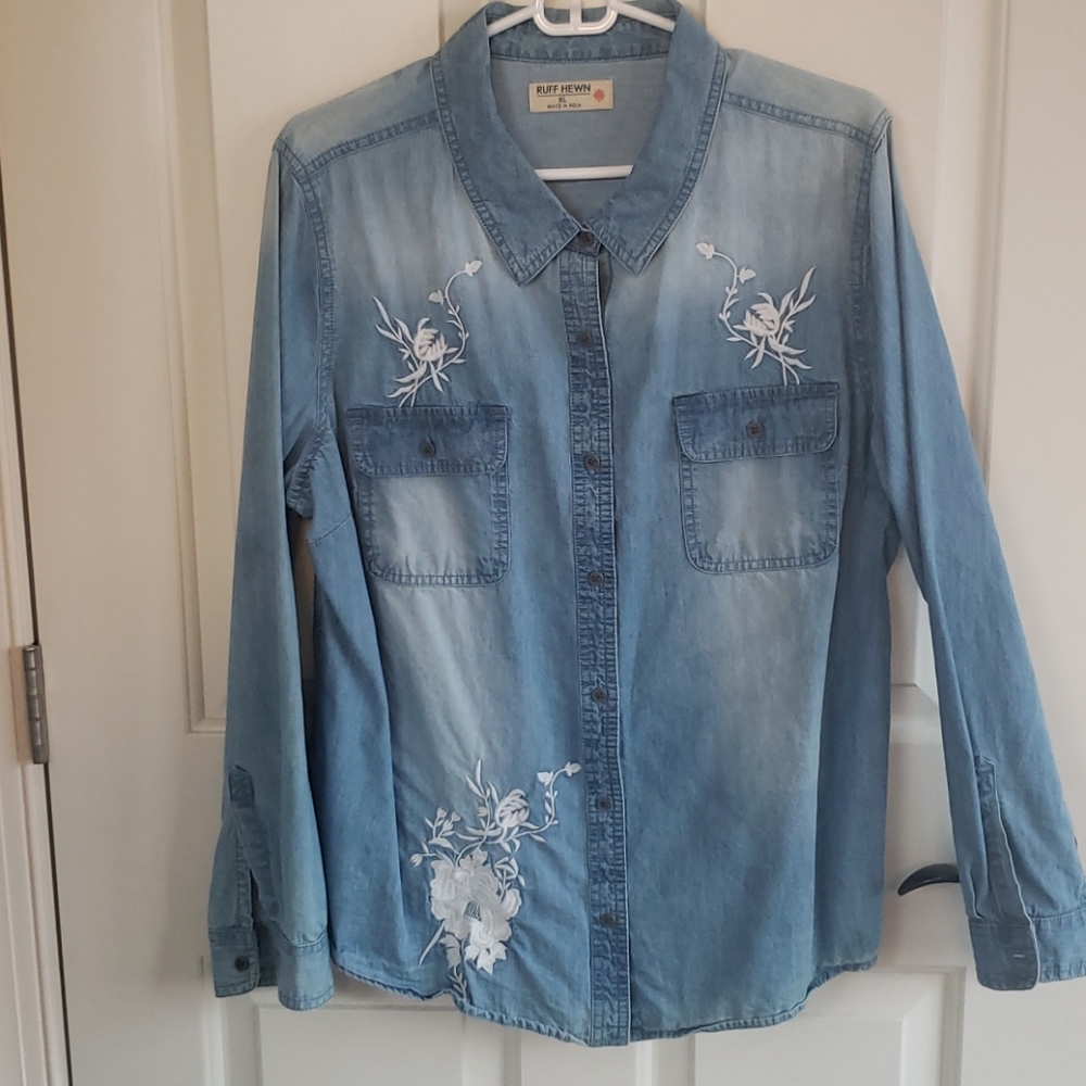 Ruff Hewn Jean Shirt - Picture 1 of 1